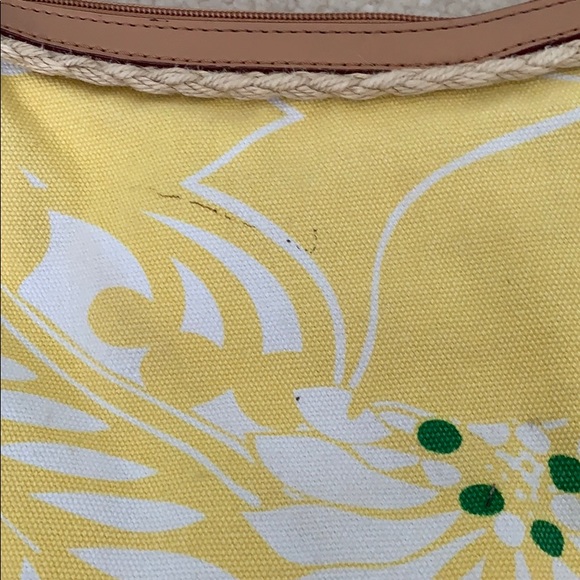 Tommy Hilfiger Yellow Flowered Purse - Picture 3 of 8